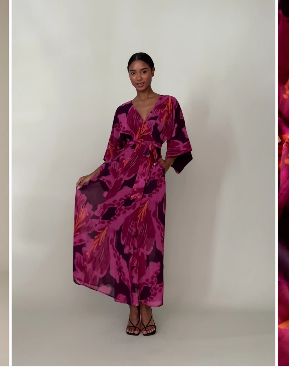 Mixed Maxi Dress in Aki - Picture 5 of 10